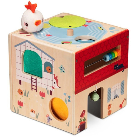 FARMA drewniana kostka wielofunkcyjna