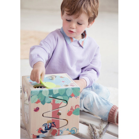 FARMA drewniana kostka wielofunkcyjna