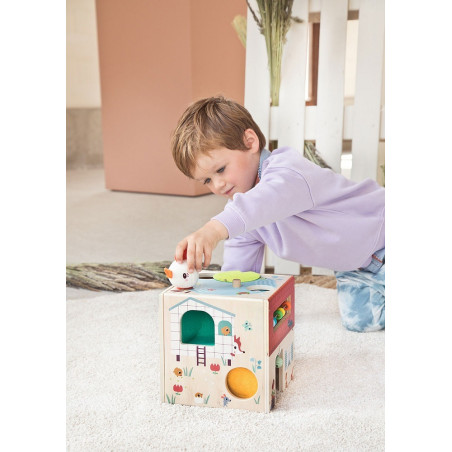 FARMA drewniana kostka wielofunkcyjna