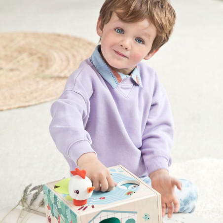 FARMA drewniana kostka wielofunkcyjna