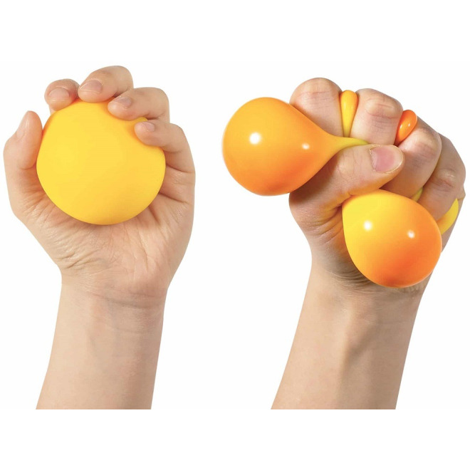 NEEDOH żółto-pomarańczowy gniotek zmieniający kolor