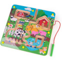 FARMA drewniany labirynt magnetyczny