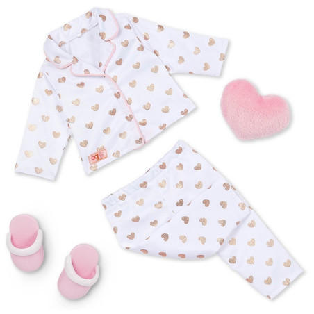 SERENITY duża lalka 46 cm w pidżamce