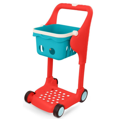 MUZYCZNY WÓZEK ZAKUPOWY z koszykiem i akcesoriami Shop & Glow Toy Cart