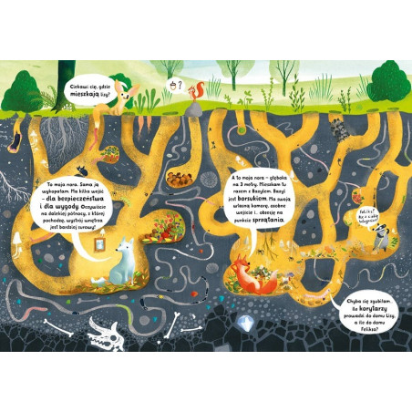 CO ROBIĄ LISY opowiem Ci mamo książka dla dzieci  J. Rusinek