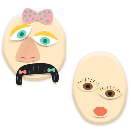 TWARZE masa plastyczna z akcesoriami zestaw kreatywny