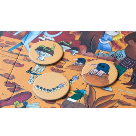 BEAR'S FOREST puzzle tekturowe 24 el.