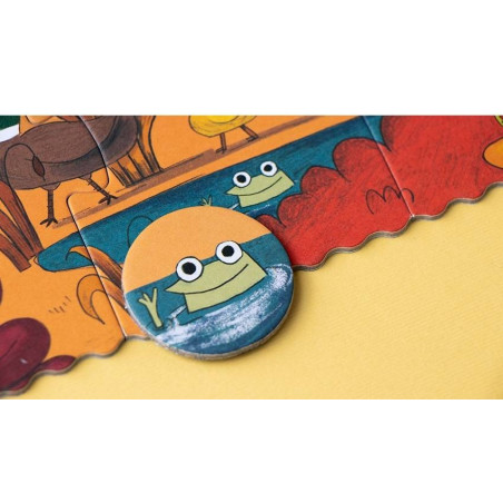 BEAR'S FOREST puzzle tekturowe 24 el.