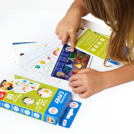 CYFRY zestaw edukacyjny Czuczu uczy 3-5 lat