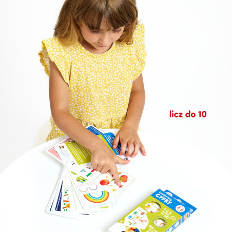 CYFRY zestaw edukacyjny Czuczu uczy 3-5 lat