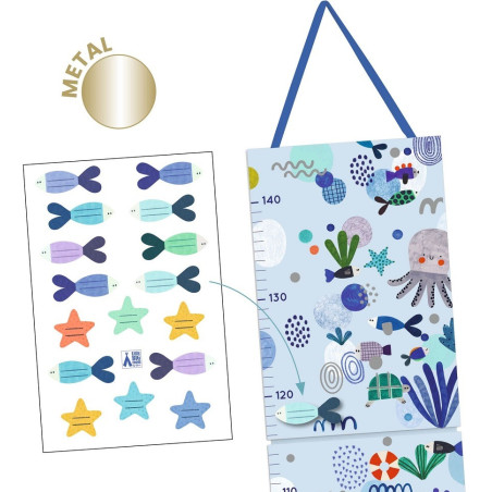 WODNY ŚWIAT miarka wzrostu