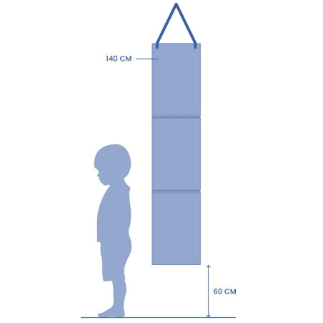 WIOSNA miarka wzrostu z naklejkami