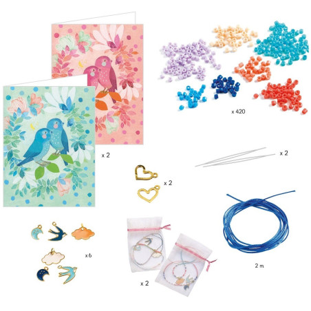 NIEBO zestaw do tworzenia bransoletek przyjaźni