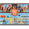 MAGIA tor kulkowy drewniany zestaw kreatywny Zig&Go 43 el.