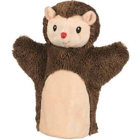 JEŻYK pluszowa pacynka na rękę