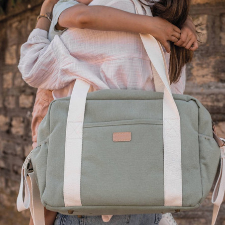 TORBA DLA MAMY Paris Sage Green
