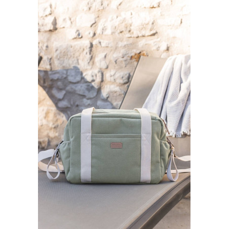 TORBA DLA MAMY Paris Sage Green