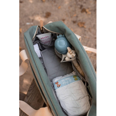 TORBA DLA MAMY Paris Sage Green