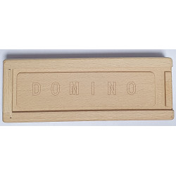 DOMINO w drewnianej skrzyneczce