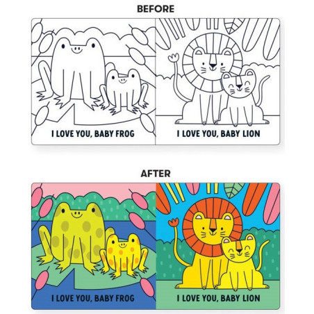 KOCHAM CIĘ, MÓJ MALUSZKU magiczna książeczka do kąpieli