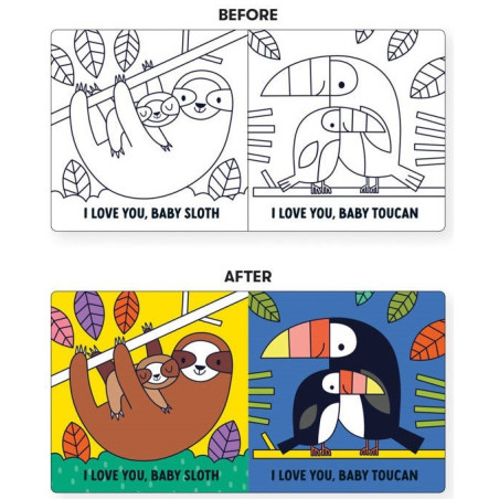 KOCHAM CIĘ, MÓJ MALUSZKU magiczna książeczka do kąpieli