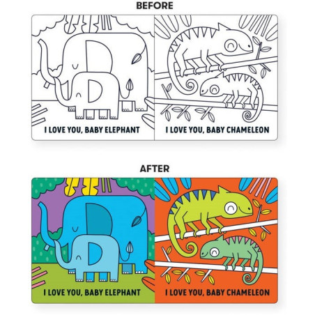 KOCHAM CIĘ, MÓJ MALUSZKU magiczna książeczka do kąpieli