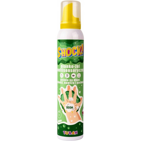 JABŁKO multisensoryczny pianko-żel 200 ml SHOCK!