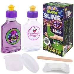 GLOW IN THE DARK zestaw diy super slime