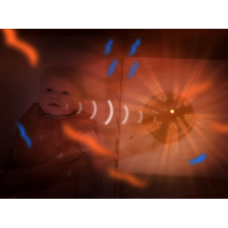 ŻÓŁW projektor zachodzącego słońca