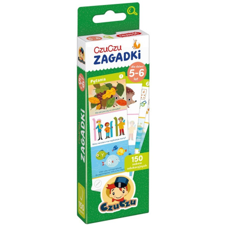 CZUCZU ZAGADKI dla dzieci w wieku 5-6 lat
