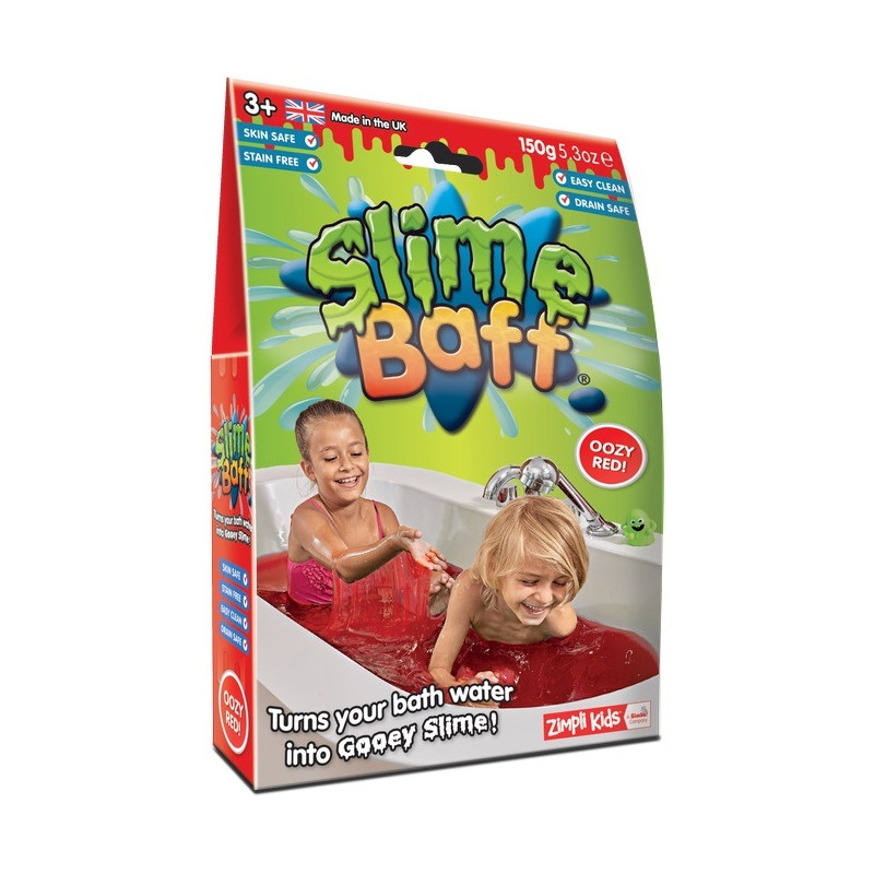 ZESTAW DO ROBIENIA GLUTÓW Slime Baff czerwony 150 g