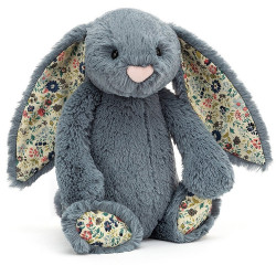 KRÓLICZEK szara przytulanka Blossom Dusky Blue Bunny 31 cm