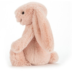 KRÓLICZEK pudrowy róż przytulanka Bashful Blush Bunny 18 cm