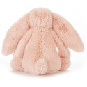 KRÓLICZEK pudrowy róż przytulanka Bashful Blush Bunny 18 cm