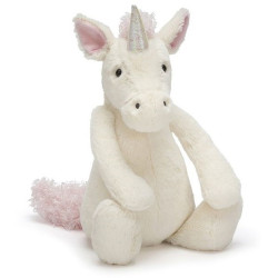 JEDNOROŻEC biała przytulanka Bashful Unicorn 31 cm