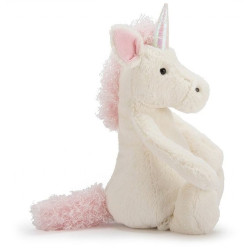 JEDNOROŻEC biała przytulanka Bashful Unicorn 31 cm