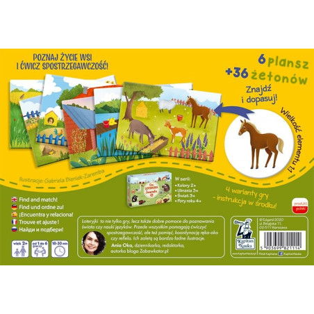 NA WSI tekturowa gra loteryjka