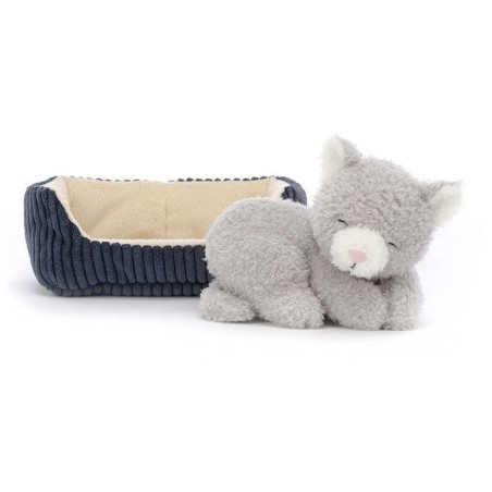 KOTEK W LEGOWISKU przytulanka Napping Nipper Cat 10 cm