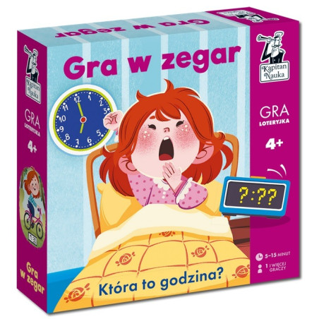 GRA W ZEGAR. KTÓRA TO GODZINA? gra edukacyjna