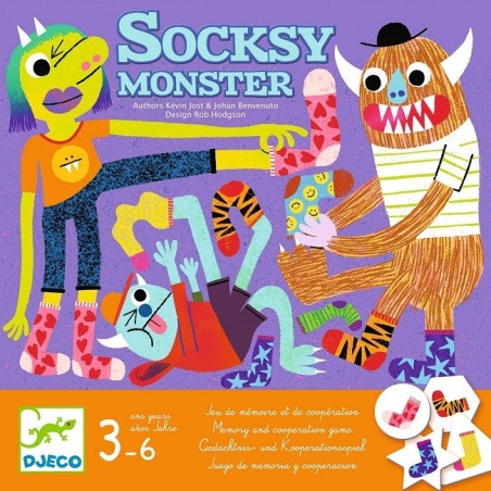 SOCKSY MONSTER gra planszowa