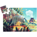 TRICERATOPS TEO tekturowe puzzle 24 el.