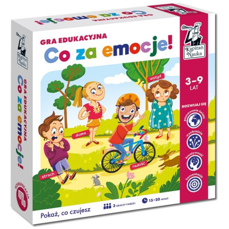 CO ZA EMOCJE! gra edukacyjna