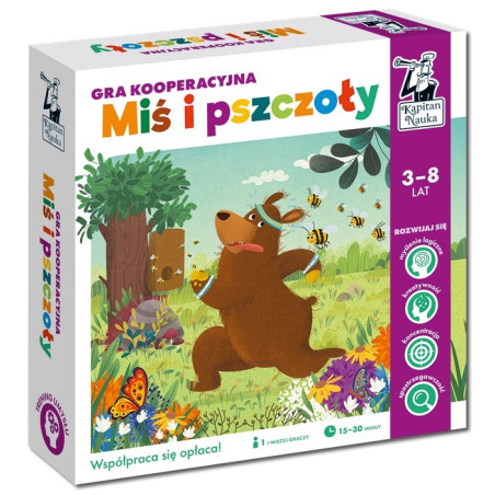 MIŚ I PSZCZOŁY gra kooperacyjna