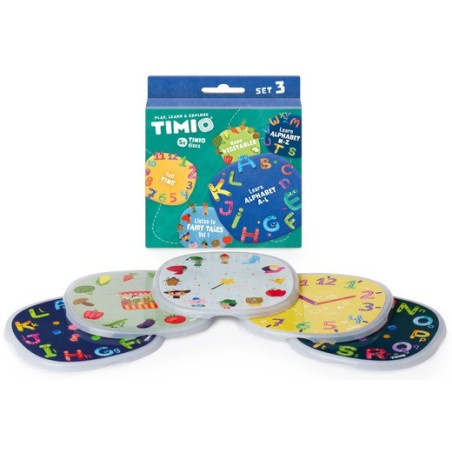 ZESTAW DYSKÓW 3. zabawka edukacyjna
