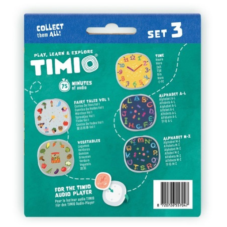 ZESTAW DYSKÓW 3. zabawka edukacyjna