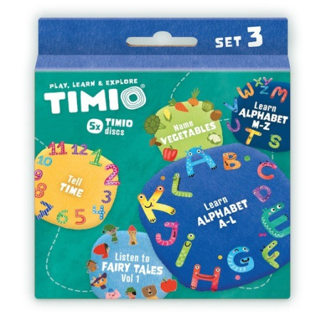 ZESTAW DYSKÓW 3. zabawka edukacyjna