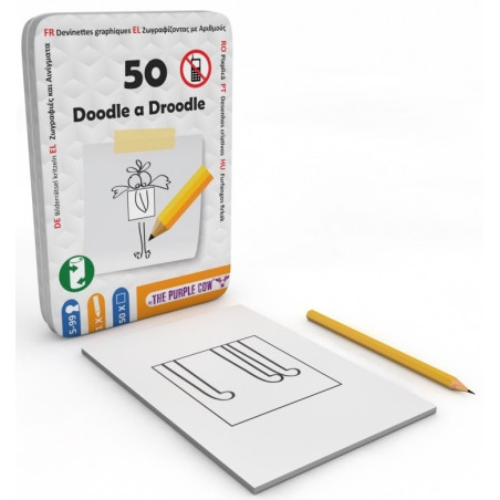 DOODLE A DROODLE podróżne łamigłówki 50 gier